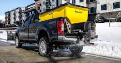 SnowEx HELIXX poly hopper spreader SnowEx HELIXX poly hopper spreader