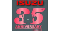 Trailerbodybuilders 11683 Isuzu 35th Anniversary Logo Copy