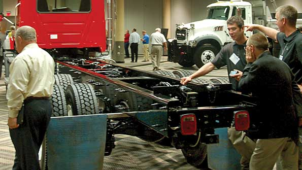 Mack has added a variety of features to simply the installation of truck bodies and equipment
