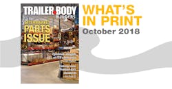 Trailer/Body Builders October 2018 issue cover Trailer/Body Builders October 2018 issue cover