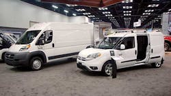 Ram now has both large and small commercial van products including the new ProMaster City Despite its small size the ProMaster City can handle 1883 pounds of payload and can tow 2000 pounds Its 24liter engine coupled with a ninespeed automatic transmission is rated at 29 mpg on the highway and 21 mpg in town Ram now has both large and small commercial van products including the new ProMaster City Despite its small size the ProMaster City can handle 1883 pounds of payload and can tow 2000 pounds Its 24liter engine coupled with a ninespeed automatic transmission is rated at 29 mpg on the highway and 21 mpg in town