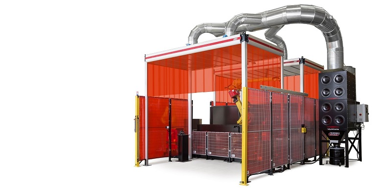 Statiflex fume control