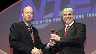 Frank Livas president of Brake amp Clutch Inc was installed as the 48th President of the NTEA during the Presidentrsquos Breakfast and NTEA Annual Meeting on March 7 Livas accepted the gavel from immediate past president Steve Sill