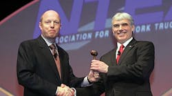 Frank Livas, president of Brake &amp; Clutch Inc, was installed as the 48th President of the NTEA during the President&rsquo;s Breakfast and NTEA Annual Meeting on March 7. Livas accepted the gavel from immediate past president Steve Sill.