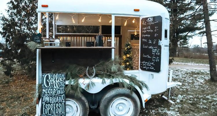 Campfire business trailer