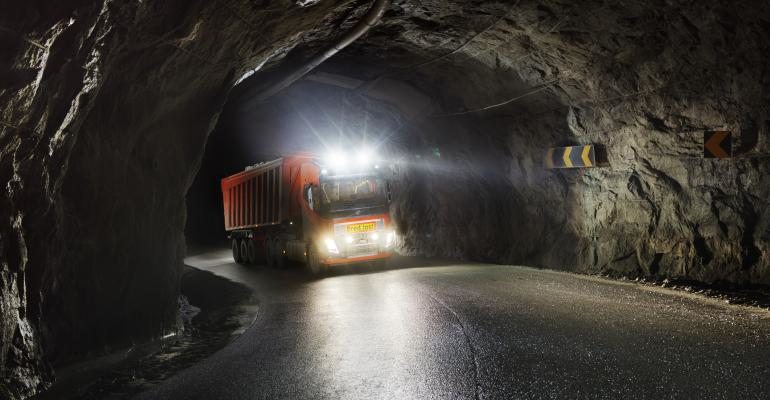 Volvo autonomous truck
