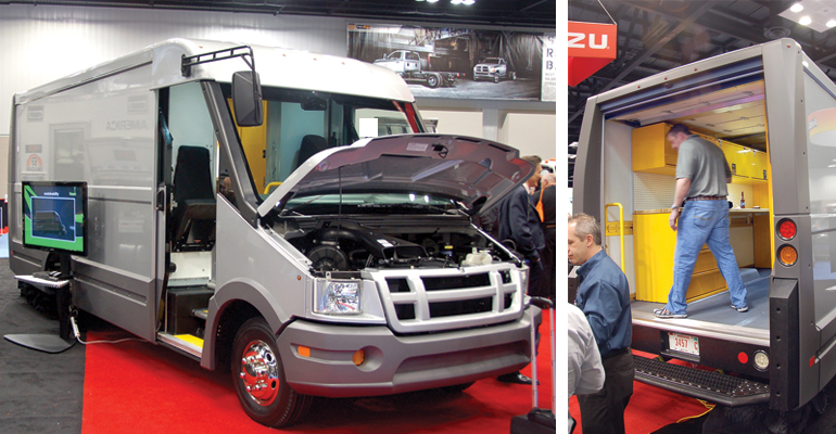 Utilimaster extends its reach Utilimaster Corporation Wakarusa IN teamed up with Isuzu Commercial Truck of North America to unveil the Reach