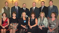 This yearrsquos slate of TTMA officers and their wives include left to right Daniel Tremblay and Reneacutee Brasseur Tremcar Menno and Karen Eby MH Eby Inc Andy amp Missy Tanner Talbert Manufacturing Dick and Hilda Giromini Wabash National Corporation Jeff and Michele Sims TTMA and Grant and Holly Smith WestMark This yearrsquos slate of TTMA officers and their wives include left to right Daniel Tremblay and Reneacutee Brasseur Tremcar Menno and Karen Eby MH Eby Inc Andy amp Missy Tanner Talbert Manufacturing Dick and Hilda Giromini Wabash National Corporation Jeff and Michele Sims TTMA and Grant and Holly Smith WestMark