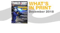 Trailer/Body Builders, December 2018 issue cover