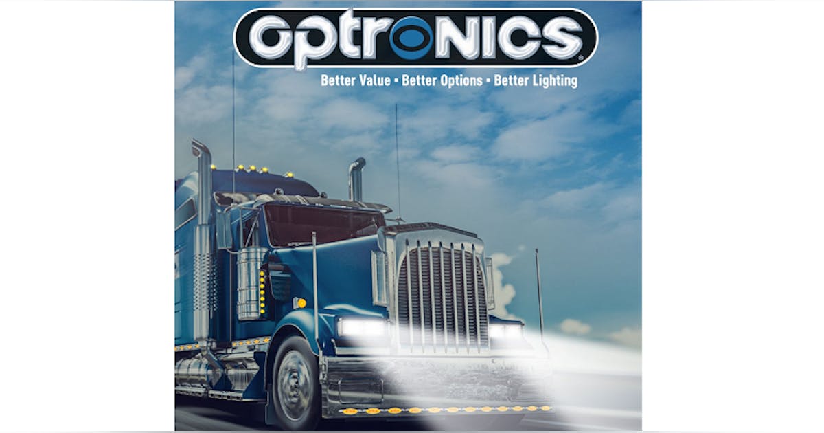 Optronics unveils new website, vehicle lighting catalog Trailer Body