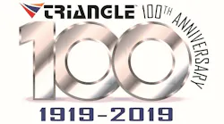 Triangle Suspension Systems 100 years logo
