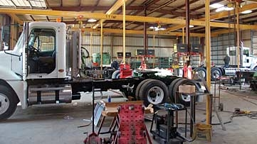 The HiTech Truck Rigging ampamp Equipment shop in Houston TX has weathered hurricanes and downturns