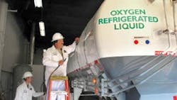 Mechanics at Beall Corpamprsquos Portland OR shop check for vacuum leaks on a liquid oxygen trailer The testing is being done in the new cryogenic tank trailer clean bay at the Portland shop This was one of several facility expansions launched by Beall over the past year Mechanics at Beall Corpamprsquos Portland OR shop check for vacuum leaks on a liquid oxygen trailer The testing is being done in the new cryogenic tank trailer clean bay at the Portland shop This was one of several facility expansions launched by Beall over the past year