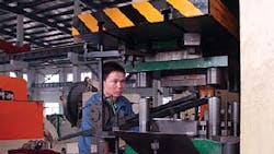 Kinedyne a U Sbased manufacturer is now producing its line of cargo control equipment in this plant in Nantong China Kinedyne a U Sbased manufacturer is now producing its line of cargo control equipment in this plant in Nantong China