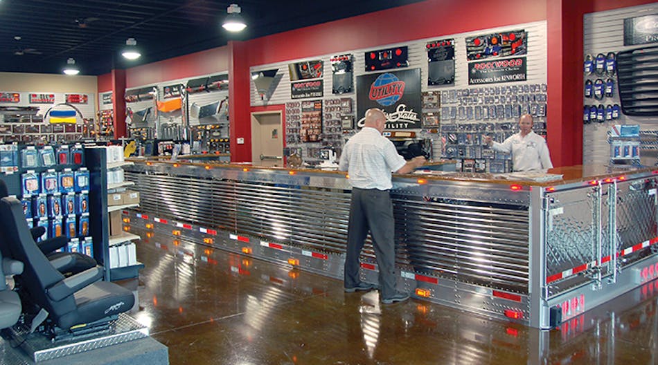 The &apos;Chrome Shop&apos; at Southern States Utility in Jackson MS specializes in selling parts to make trucks and trailers shine.
