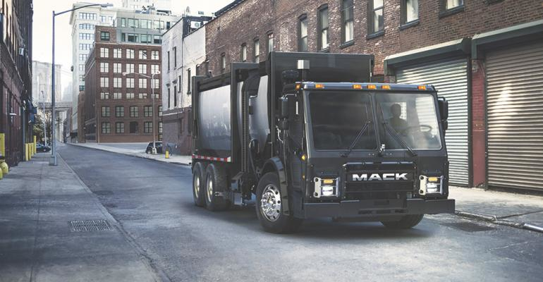 Mack Trucks electric LR refuse truck