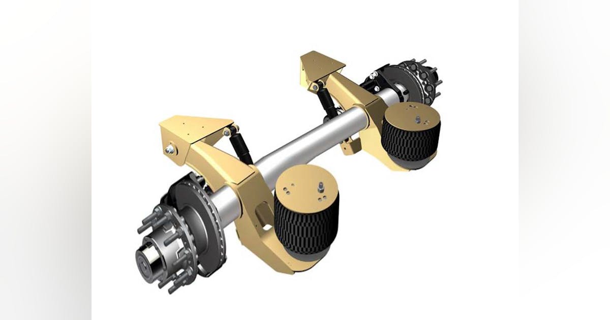 Ridewell Unveils Low-Ride-Height Trailer Suspensions | Trailer Body ...