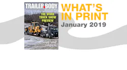 Trailer/Body Builders, January 2019 cover
