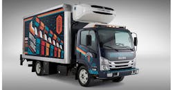Isuzu Supreme Thermo King BottleLogic craft beer truck Isuzu Supreme Thermo King BottleLogic craft beer truck