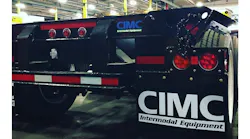 CIMC Intermodal chassis