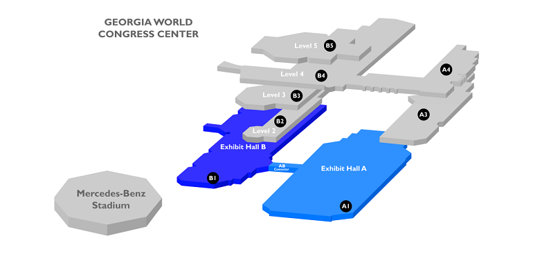 NACV Show online floorplan