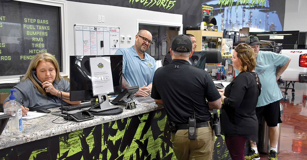 Trux Super Store A love of truck accessories a booming upfit