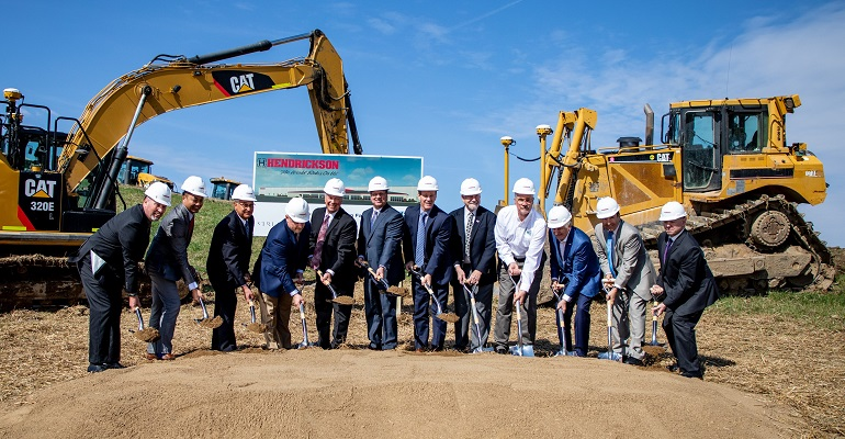 Hendrickson ground-breaking