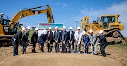 Hendrickson ground-breaking Hendrickson ground-breaking