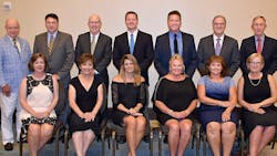 The 20172018 TTMA executive committee and their wives Gary Smith Kentucky Trailer Dan and Theresa Giles Fontaine Trailer Company Menno and Karen Eby M H Eby Inc Bob and Heather Wahlin Stoughton Trailers LLC Dale and JoAnn Jones Timpte Inc Dick and Hilda Giromini Wabash National Corporation Lloyd and Yvonne Elias LodeKing Industries The 20172018 TTMA executive committee and their wives Gary Smith Kentucky Trailer Dan and Theresa Giles Fontaine Trailer Company Menno and Karen Eby M H Eby Inc Bob and Heather Wahlin Stoughton Trailers LLC Dale and JoAnn Jones Timpte Inc Dick and Hilda Giromini Wabash National Corporation Lloyd and Yvonne Elias LodeKing Industries