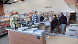 Great Dane Montreal has devoted 18000 square feet to its parts departmentmdashmore space than the entire facility that the company used to occupy Great Dane Montreal has devoted 18000 square feet to its parts departmentmdashmore space than the entire facility that the company used to occupy