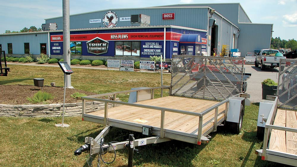 General Welding amp Fabricating in the Buffalo suburb of Elma NY is home to a lightduty trailer manufacturing operation a truck equipment shop a custom fabrication service and the birthplace of a chain of retail stores that specializes in selling consumer products that are made in America