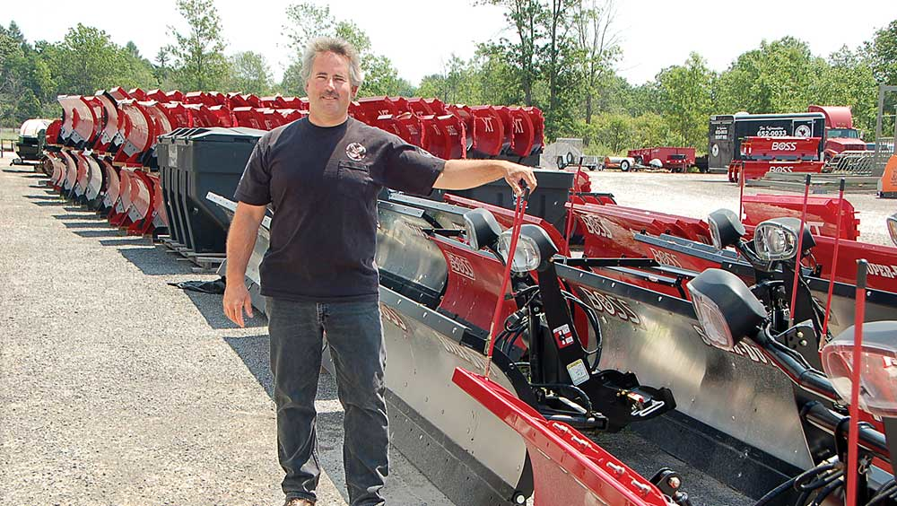 Mark Andol president of General Welding amp Fabricating in Elma NY has his company ready for the coming snowplow season