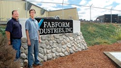 Rob Ikola left is the founder of Fabform Industries in Roseburg OR His son Brandon winner of this yearrsquos NATM Young Entrepreneur Award has now taken over daytoday operations of the trailer manufacturing company Rob Ikola left is the founder of Fabform Industries in Roseburg OR His son Brandon winner of this yearrsquos NATM Young Entrepreneur Award has now taken over daytoday operations of the trailer manufacturing company