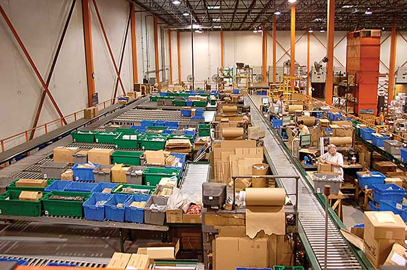 The Buyers 260000sqft parts distribution in Mentor OH processes an average of 1000 orders per day