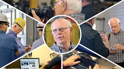 With notepad in hand and a camera slung over his shoulder Bruce Sauer has spent 42 years bringing readers the latest trailer manufacturing processes With notepad in hand and a camera slung over his shoulder Bruce Sauer has spent 42 years bringing readers the latest trailer manufacturing processes