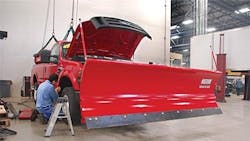 Snowplow mounting Snowplow mounting