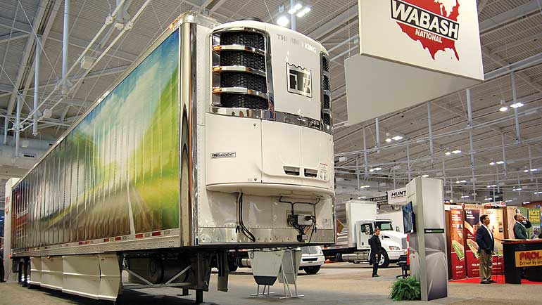 Wabash composite refrigerated trailer prototype shown at TMC annual meeting