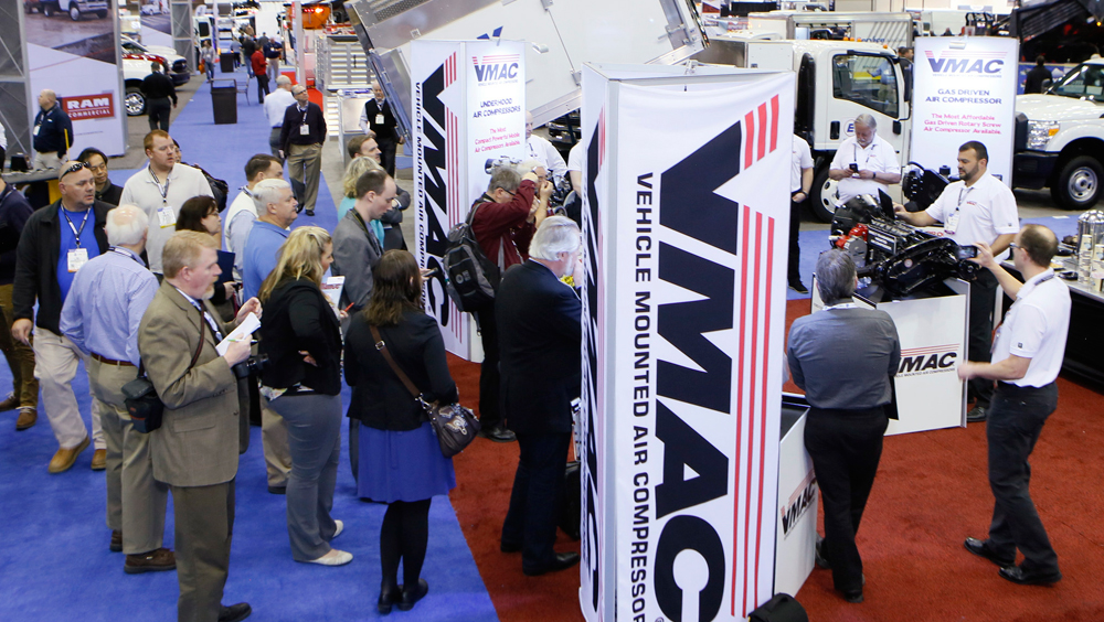 NTEA convention floor