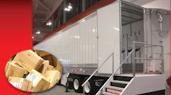 The growth of ecommerce is affecting trucks and trailers Herersquos one way this new Wabash van can be equipped with logistics tracks virtually anywhere the customer needs them Cargo control becomes more important as loose boxes take the place of palletized cargo