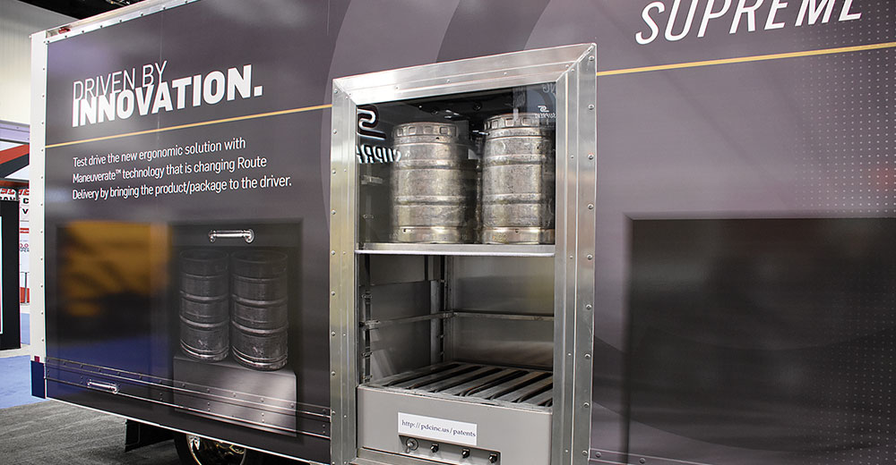 At this yearrsquos Work Truck Show Supreme Industries unveiled a concept vehicle for delivering either beverages or packages The system is designed to eliminate the need for liftgates loading ramps and climbing in and out of the truck body Innovation in the local delivery market is a key reason Wabash National decided to purchase Supreme