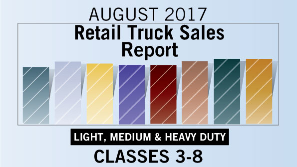 August 2017 Retail Truck Sales Report title slide