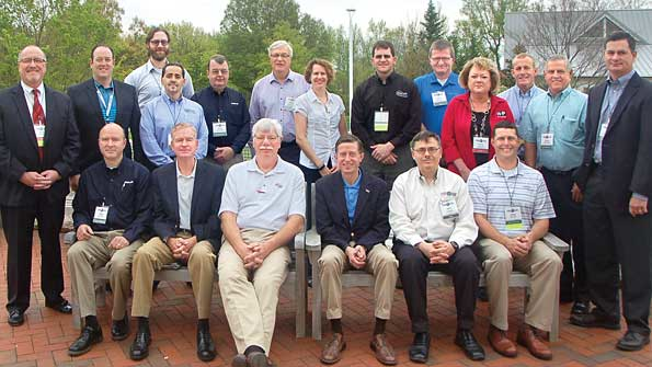 Attending the TTMA Tank Conference meeting seated Peter Weis Polar Tank Trailer Zack Coley Heil Trailer International Tom Anderson LBT Inc John Cannon Wabash National John Freiler TTMA and Jason Sapp MAC LTT Standing Mark Roberts HP Products Inc Mark Weber Wabash National Tom Hitchcock Brenner Tank Ed Mansell MAC LTT Dennis Grossen Polar Tank Trailer Mark Hunsley Polar Tank Trailer LLC Renneacutee Brasseur Tremcar Inc Mike Keenan MAC LTT John Rust Trail King Industries Cindy Izotic HP Products Inc Zach Mil