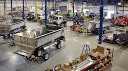 American Road Machinery combines manufacturing and upfitting in this 110,000-sq-ft plant in Canton OH.