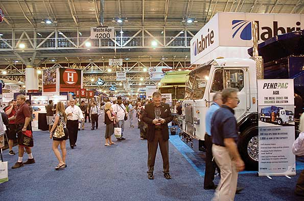 More than 11000 visitors viewed truck and trailer related equipment at this yearrsquos WasteExpo held at New Orleans Convention Center