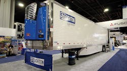 Stoughton Trailers is rolling out a new refrigerated trailer model dubbed &ldquo;PureBlue&rdquo; to broaden its product line so it can make inroads with larger customers.