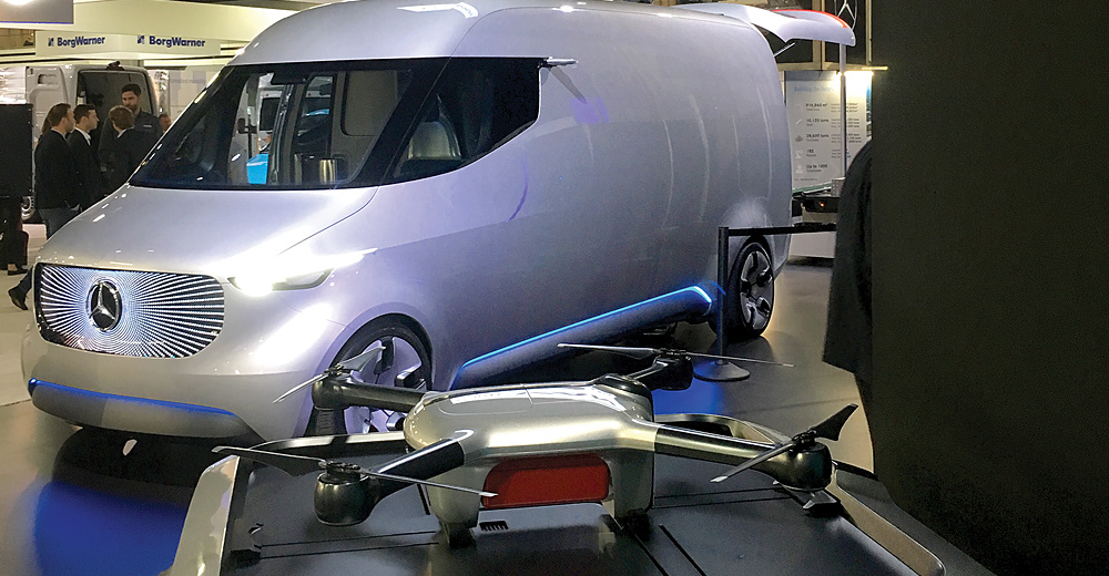 Mercedes' concept van