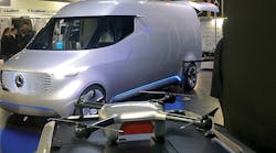 Mercedes' last-mile delivery concept van