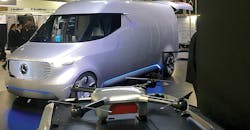 Mercedes' concept van Mercedes' concept van