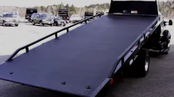 Truck bed with Chemline 7025 coating