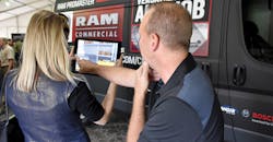 It’s not X-ray vision—it’s the Ram Augmented Reality Upfit Configurator. It’s not X-ray vision—it’s the Ram Augmented Reality Upfit Configurator.